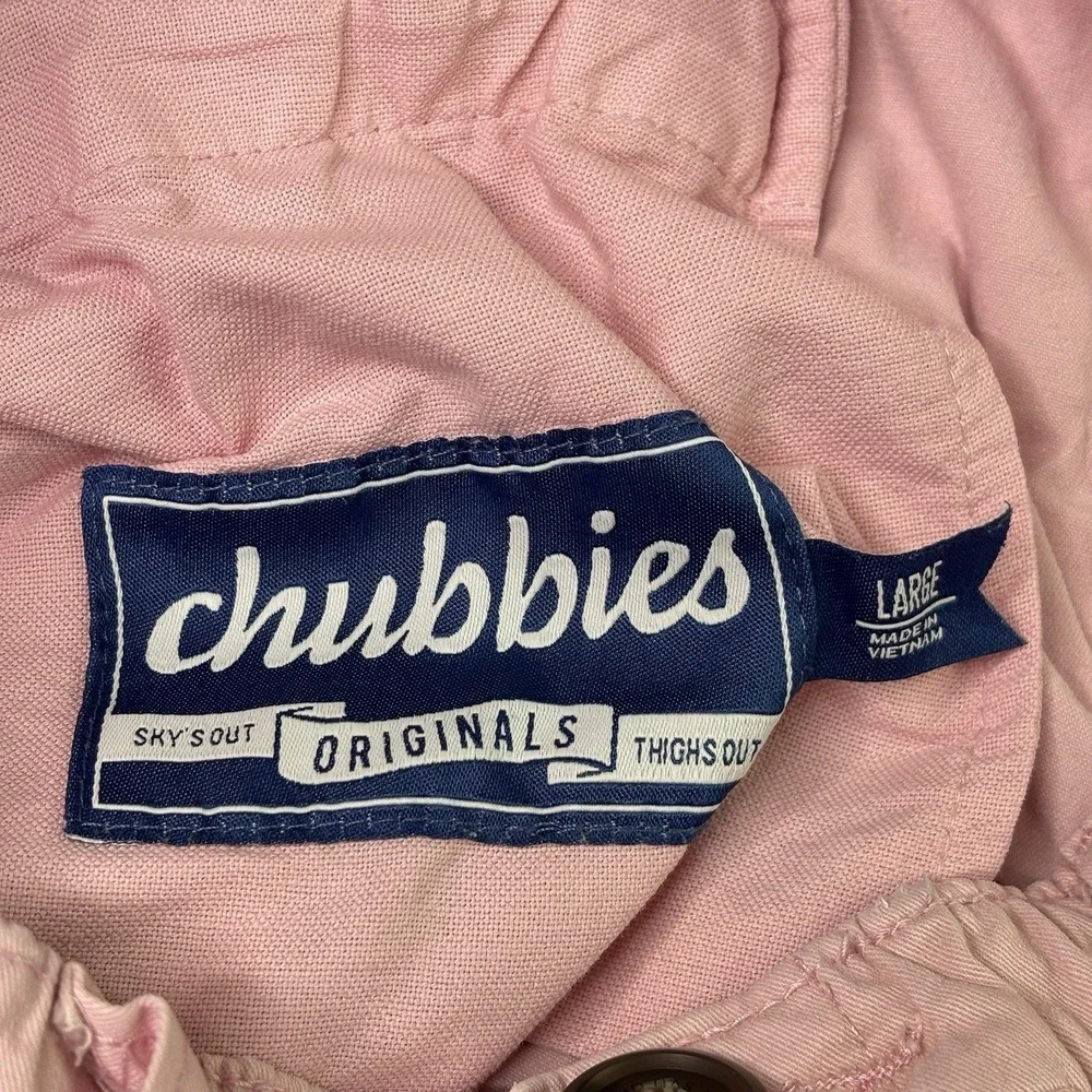 Chubbies Men Large Everywear Shorts Elastic Waist 7